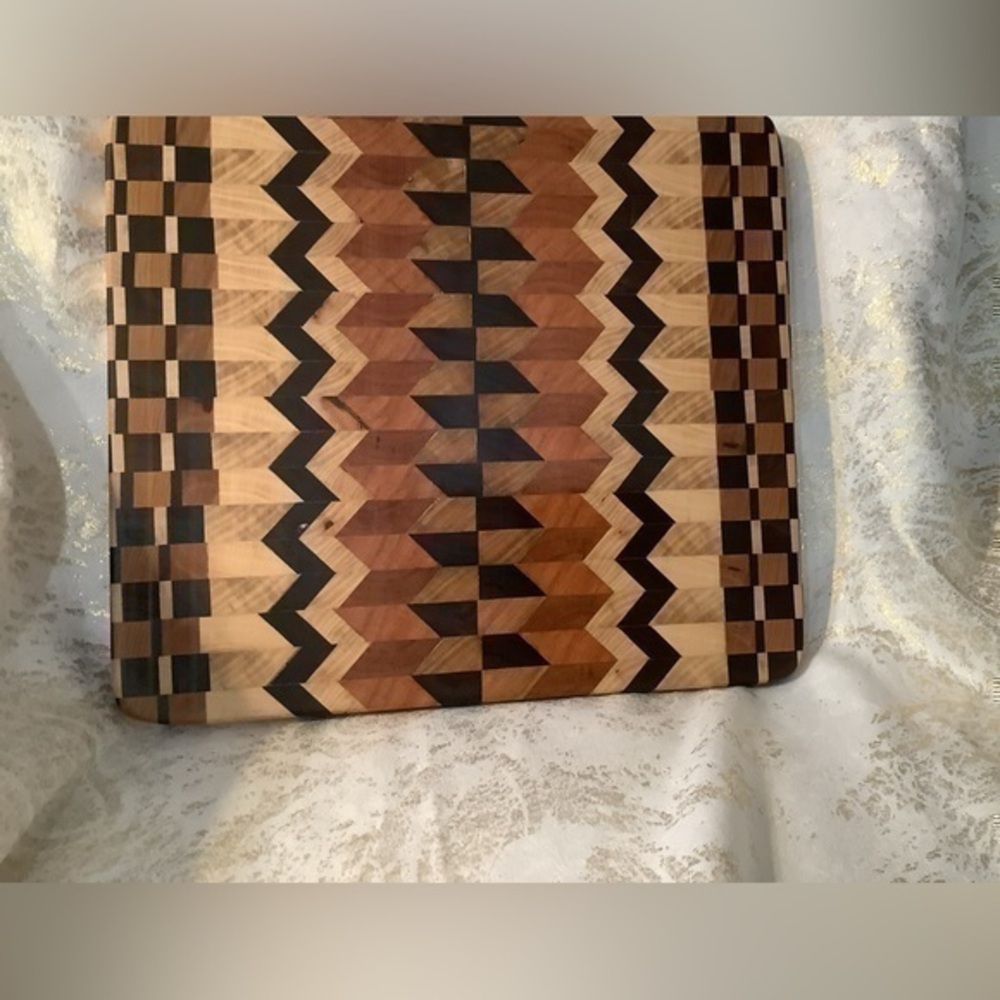 Hand-crafted Artist Signed Cutting Board